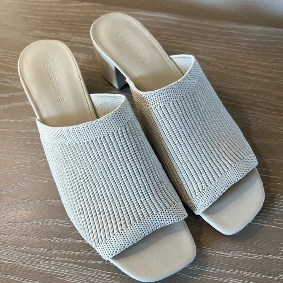 New, Everlane The Glove Mule in Bone ReKnit. - Picture 2 of 8